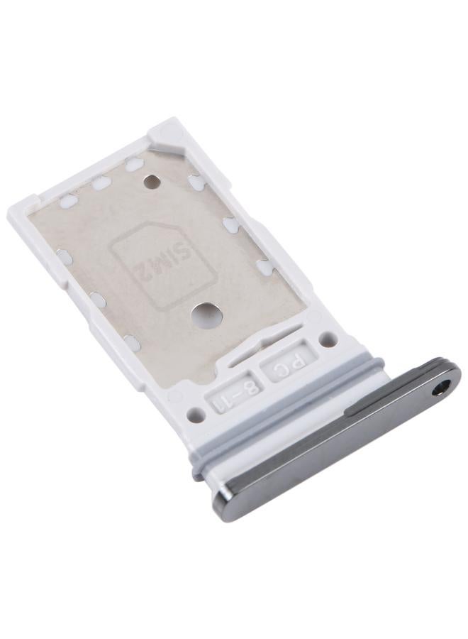 For Samsung Galaxy S23 Ultra SM-S918B Original SIM Card Tray + SIM Card Tray(Black) - Image 2